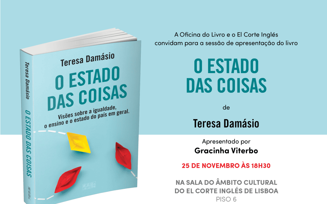 Lançamento Oficial do Livro “O Estado das Coisas”